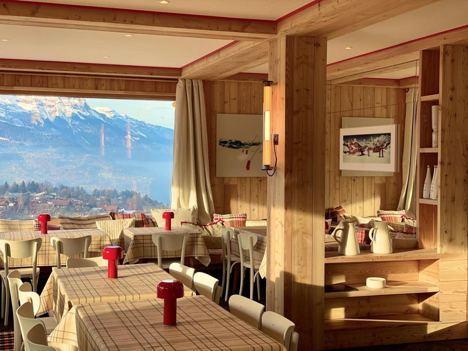 Hotel Le Caprice Des Neiges Combloux Exteriör bild