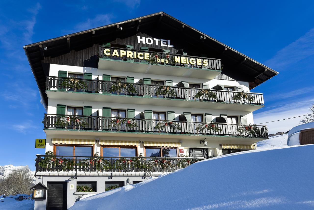 Hotel Le Caprice Des Neiges Combloux Exteriör bild