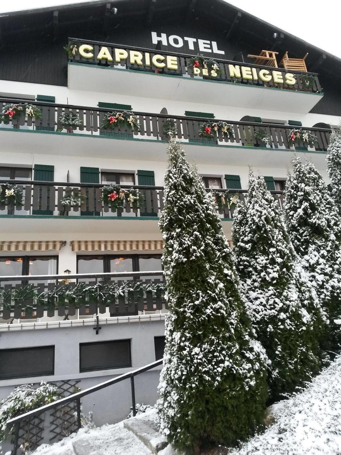 Hotel Le Caprice Des Neiges Combloux Exteriör bild